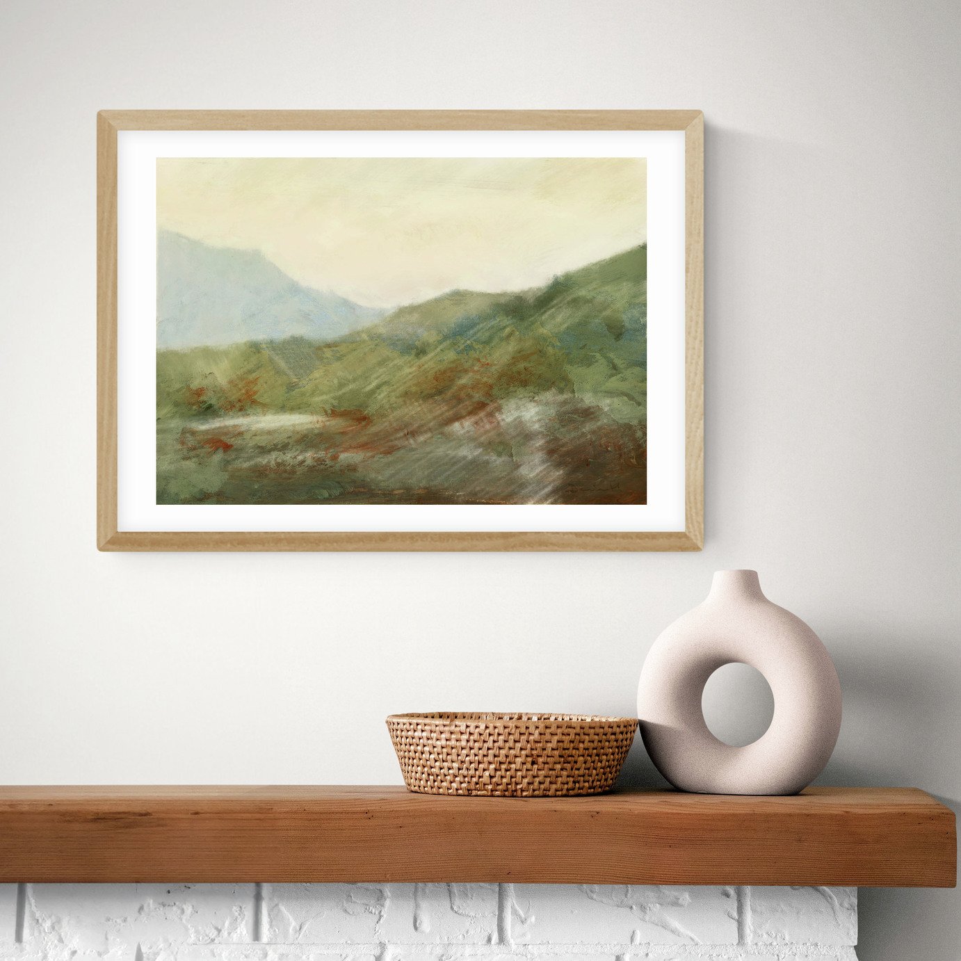 East End Prints Moor Path Art Print