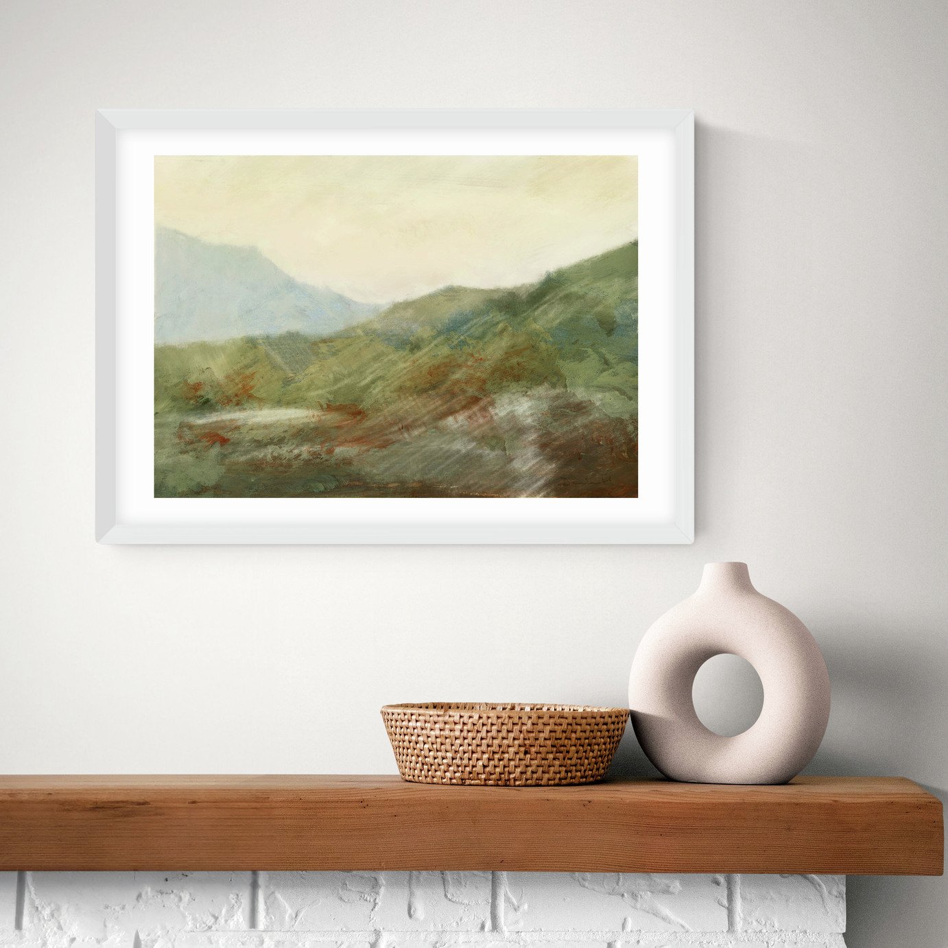 East End Prints Moor Path Art Print