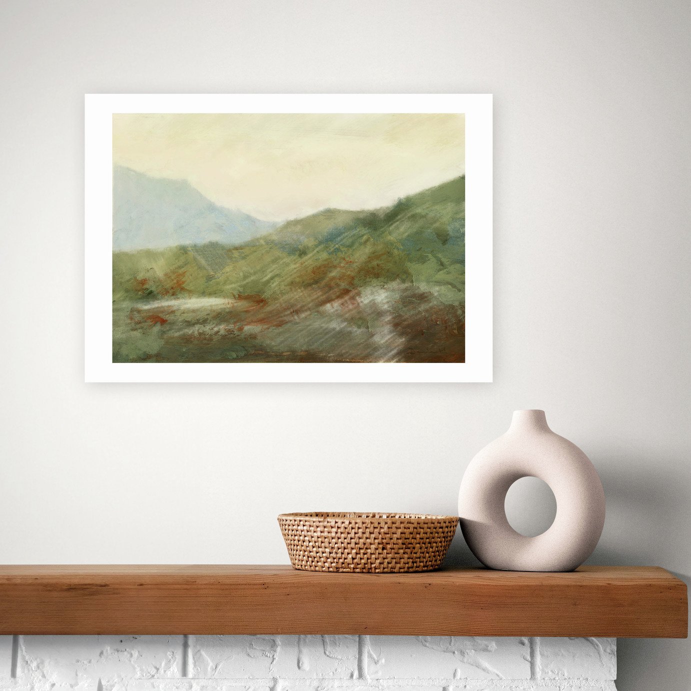 East End Prints Moor Path Art Print