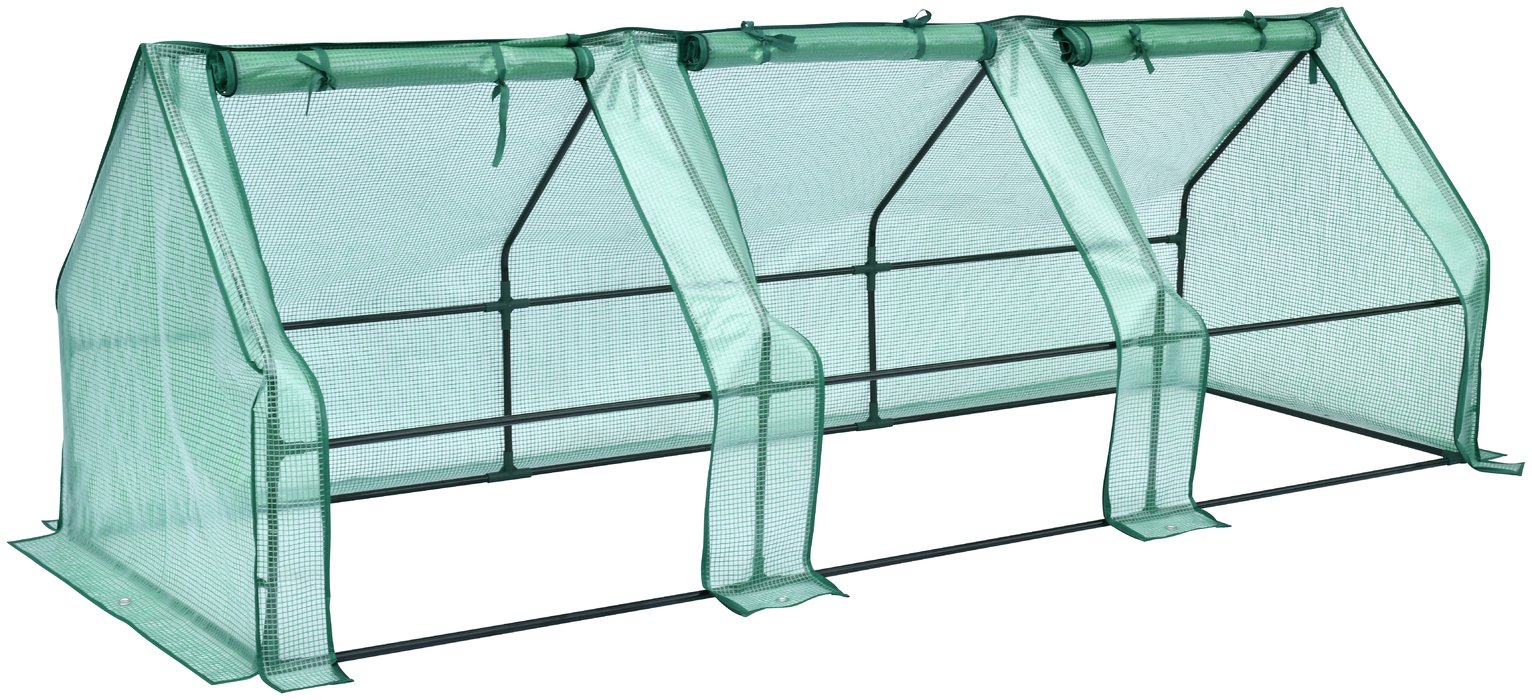 McGregor Garden Spire Grow Tunnel Greenhouse 3 Section 