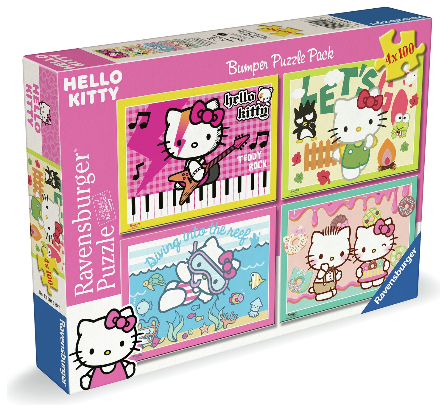 Ravensburger Hello Kitty 4 x 100 Pieces Puzzle