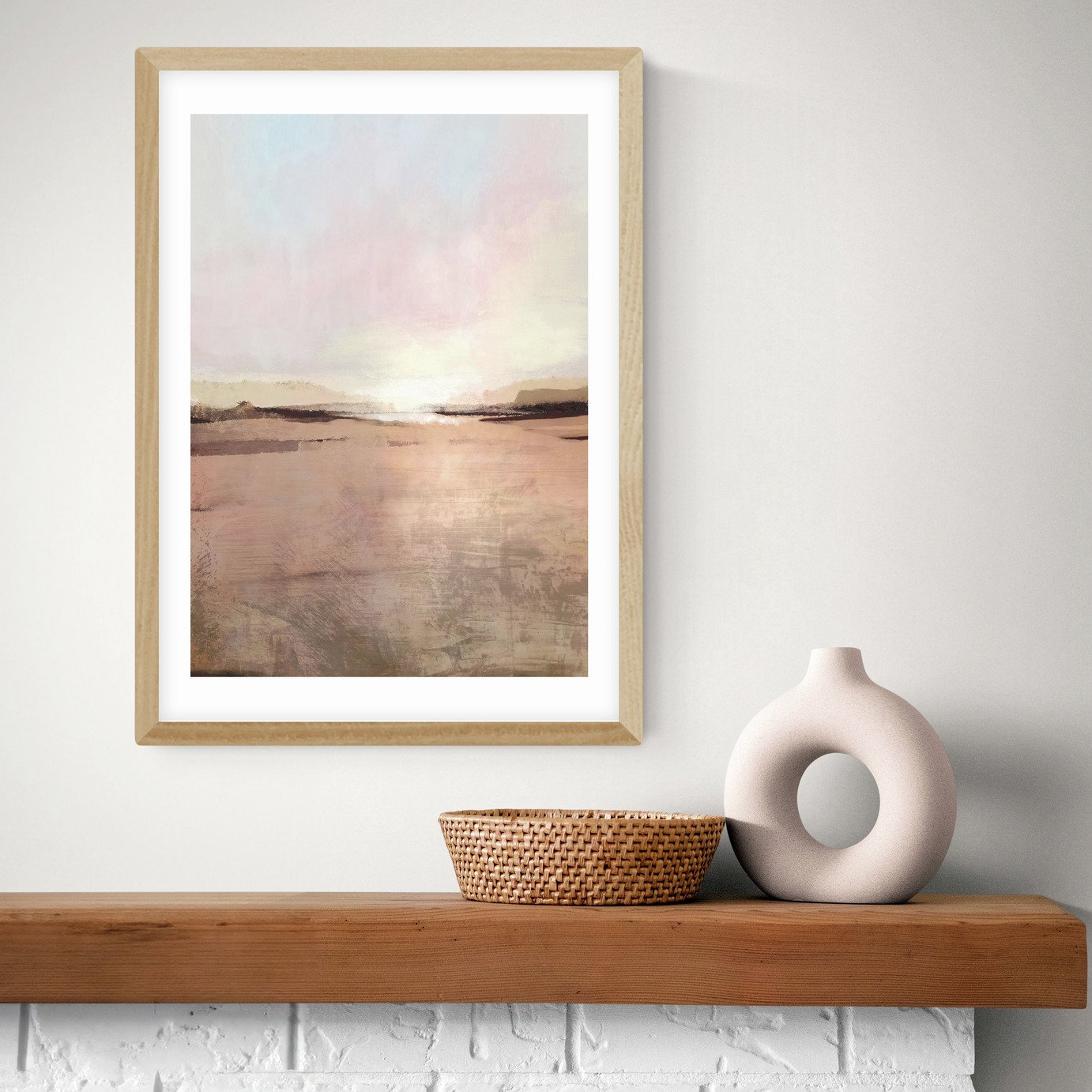 East End Prints New Dawn Landscape Art Print 