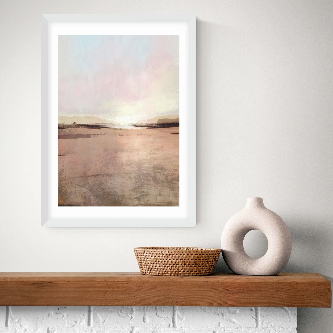 East End Prints New Dawn Landscape Art Print 