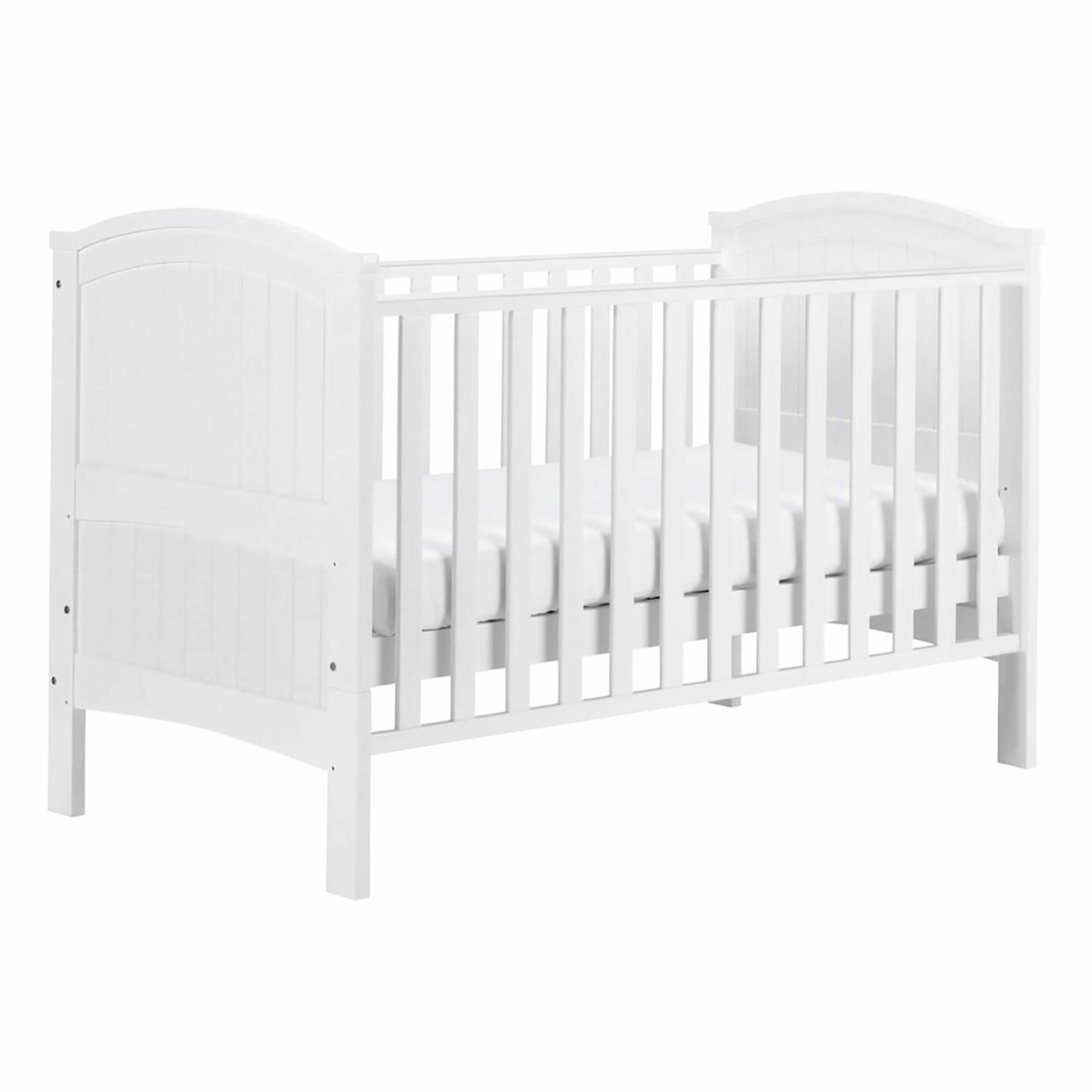 argos white cot bed