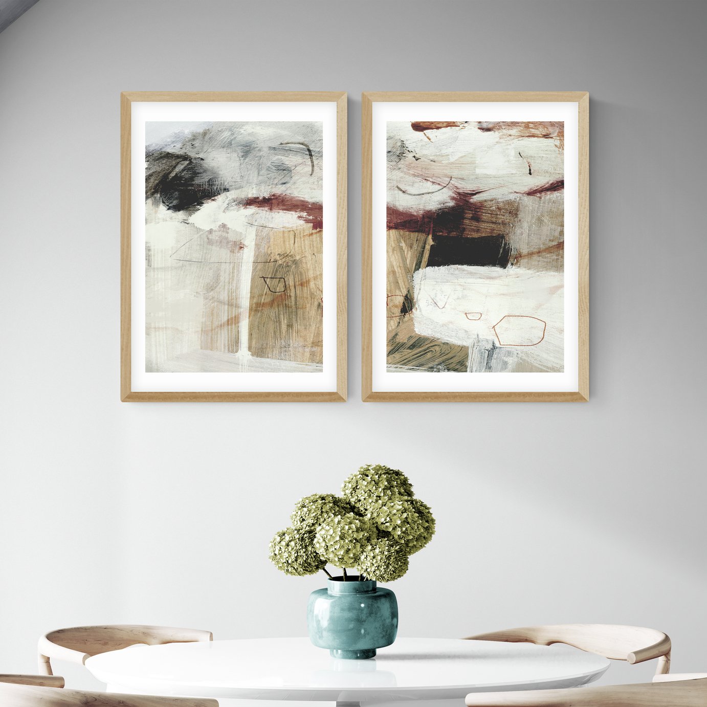 East End Prints Paint Abstract Art Print