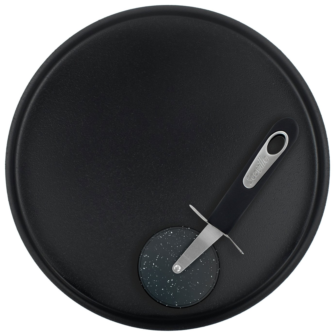 Scoville 2 Piece Aluminium Pizza Tray and Cutter Set