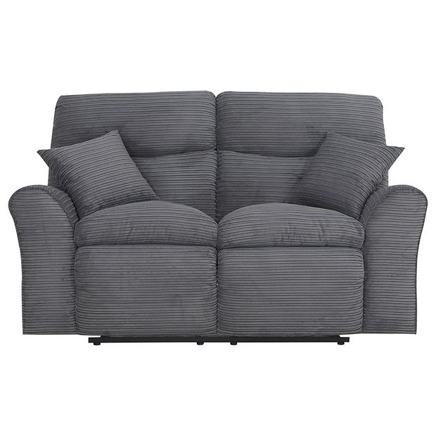 Buy Argos Home Harry Fabric 2 Seater Recliner Sofa Charcoal Sofas Argos