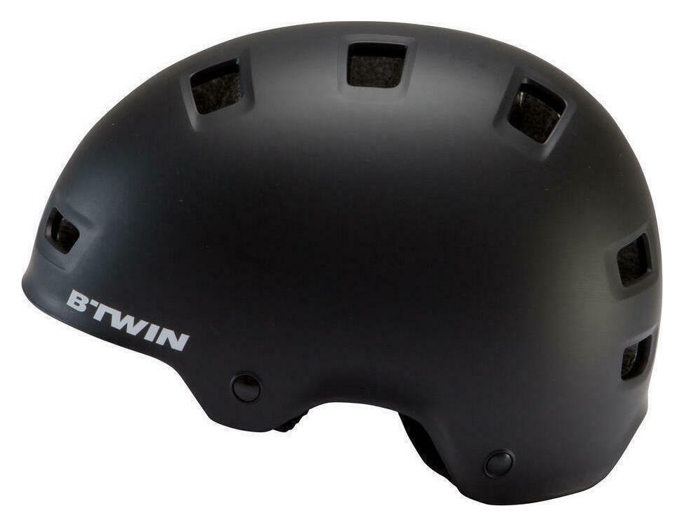 Decathlon 500 Kids Lightweight Bike Helmet Black - Size XS