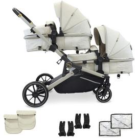 Double pushchair in argos shop