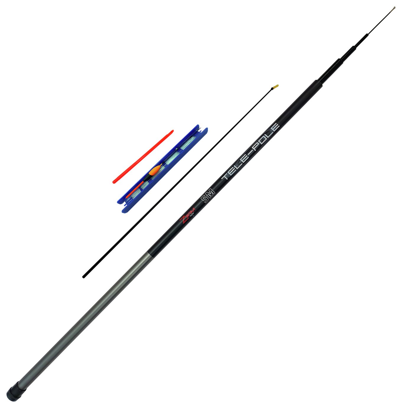 Zwim 5m Elasticated Tele Fishing Whip