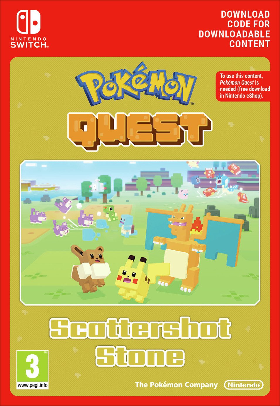 Pokemon Quest: Scattershot Stone - Switch Game DLC