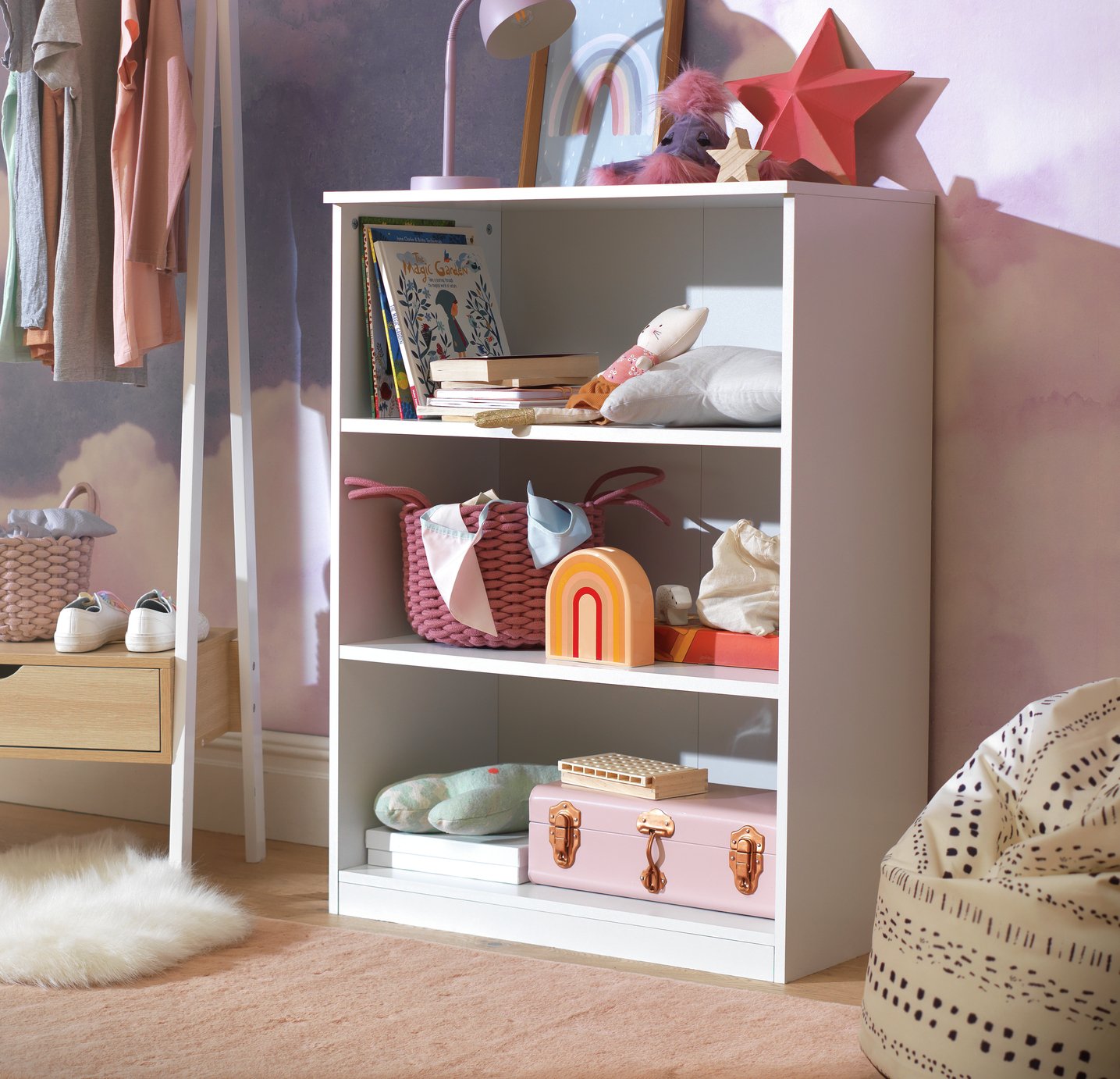 argos kids bookcase