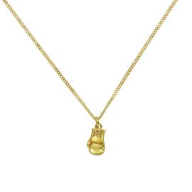Revere Men's 9ct Gold Plated Silver Boxing Glove Pendant