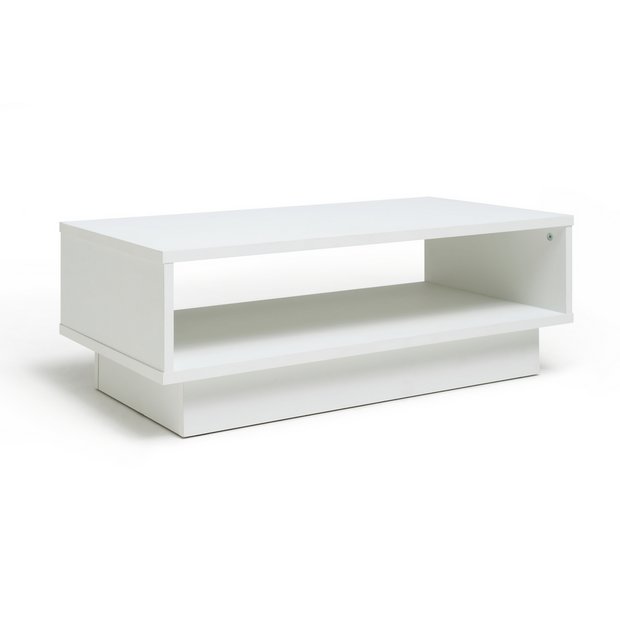 Argos coffee table white outlet gloss