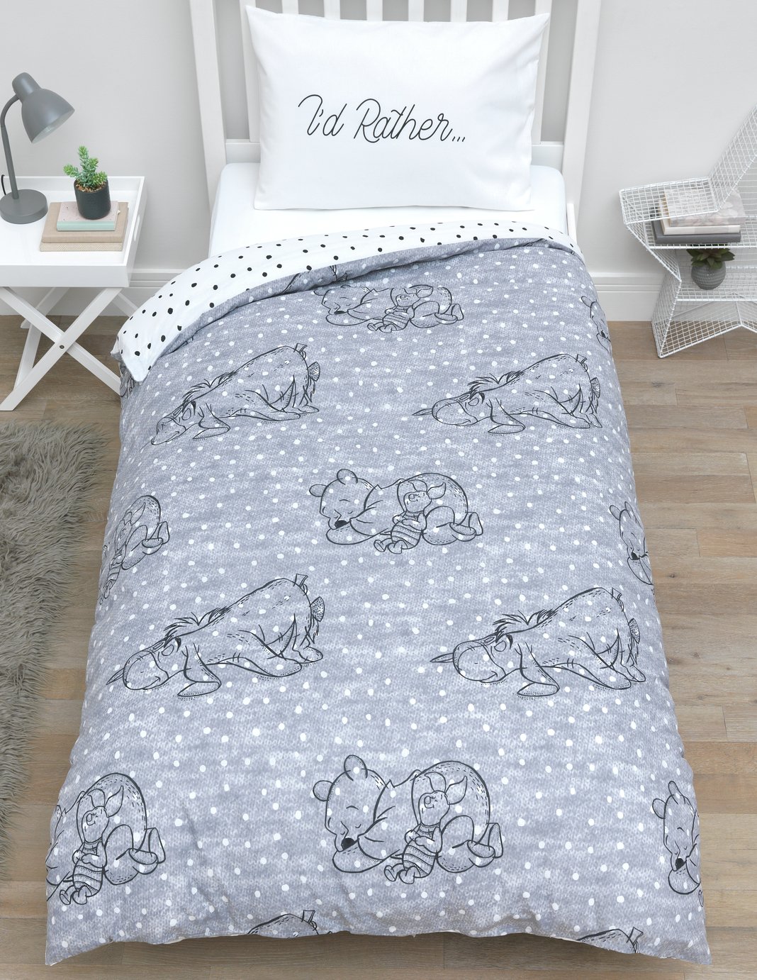 argos winnie the pooh cot bed