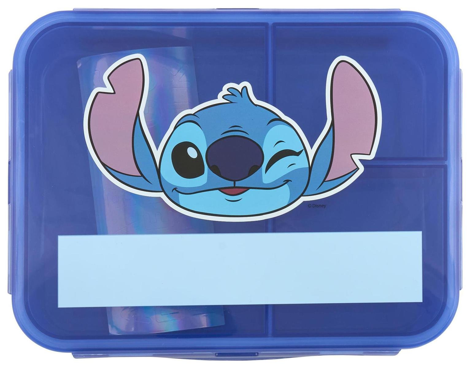 Disney Stitch Personalised Bento Lunch Box