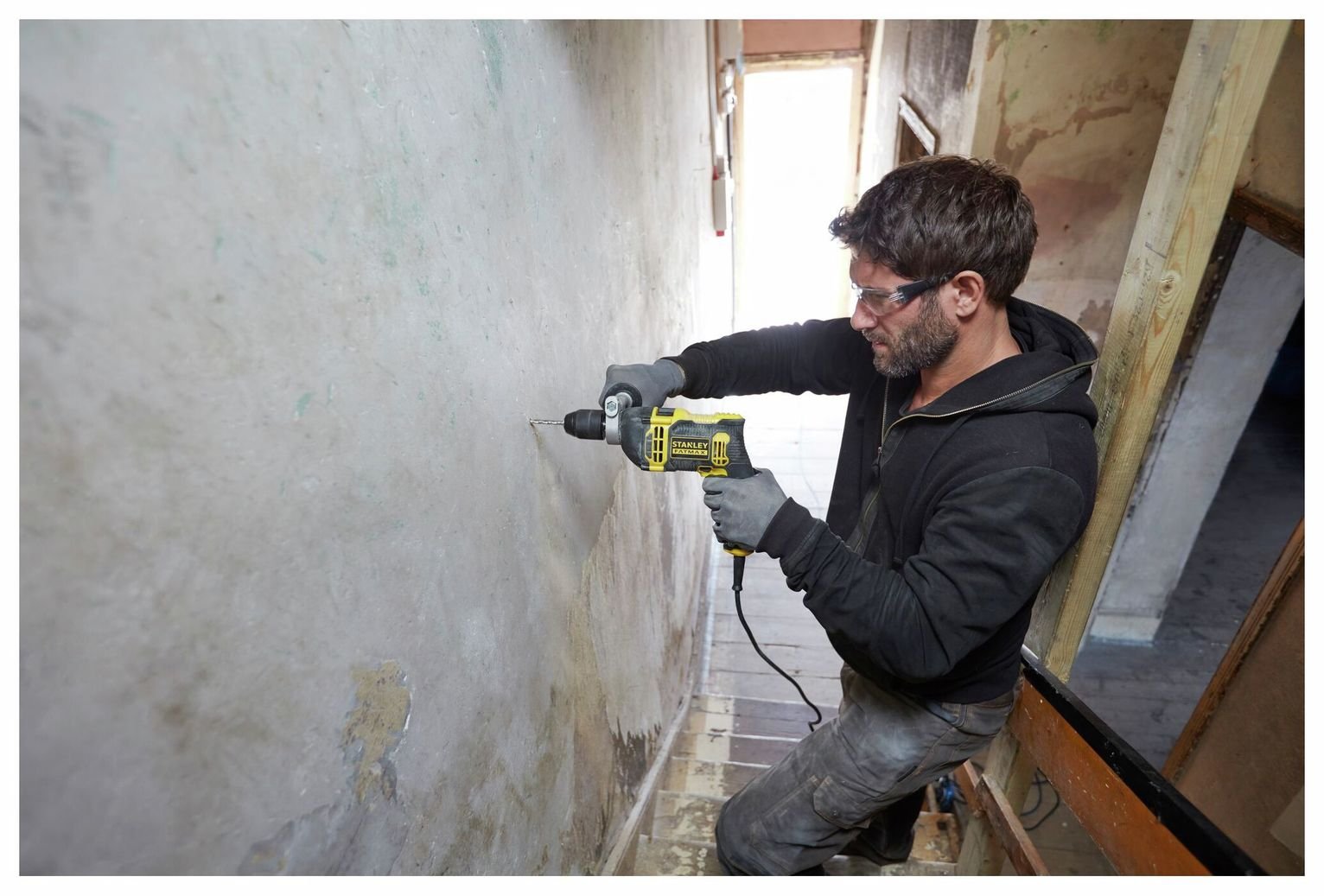 Stanley Fatmax Corded Hammer Drill with Kit Box- 750W