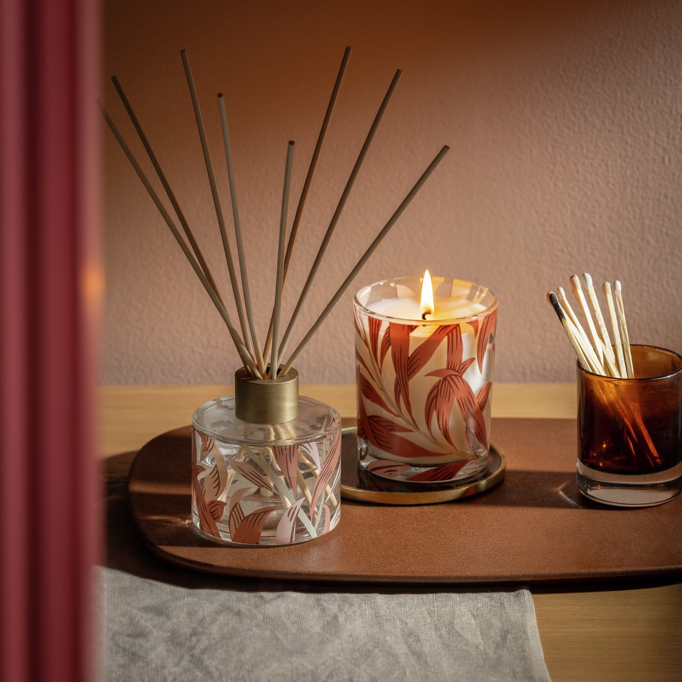 Habitat x Morris & Co. Oak & Fallen Acorn Fragrance Gift Set