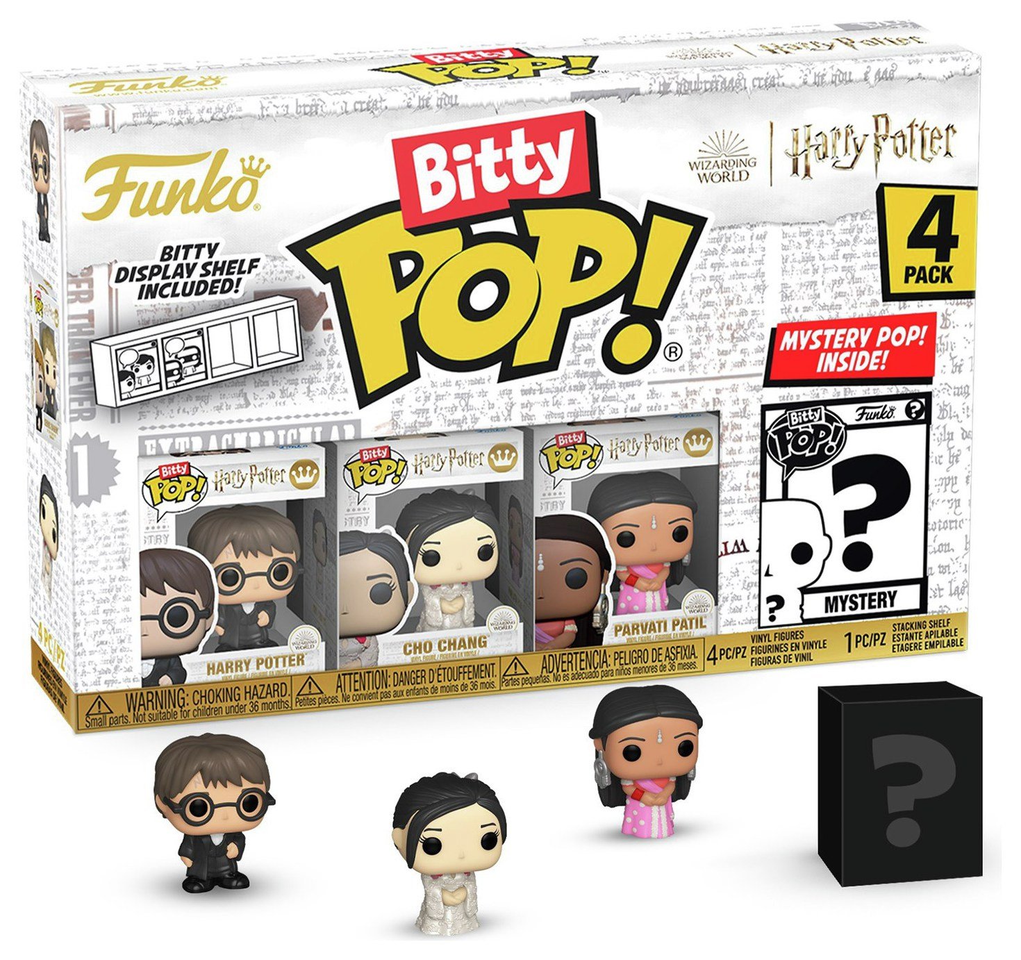 Funko Bitty POP! Harry Potter Collectibles - Pack of 4