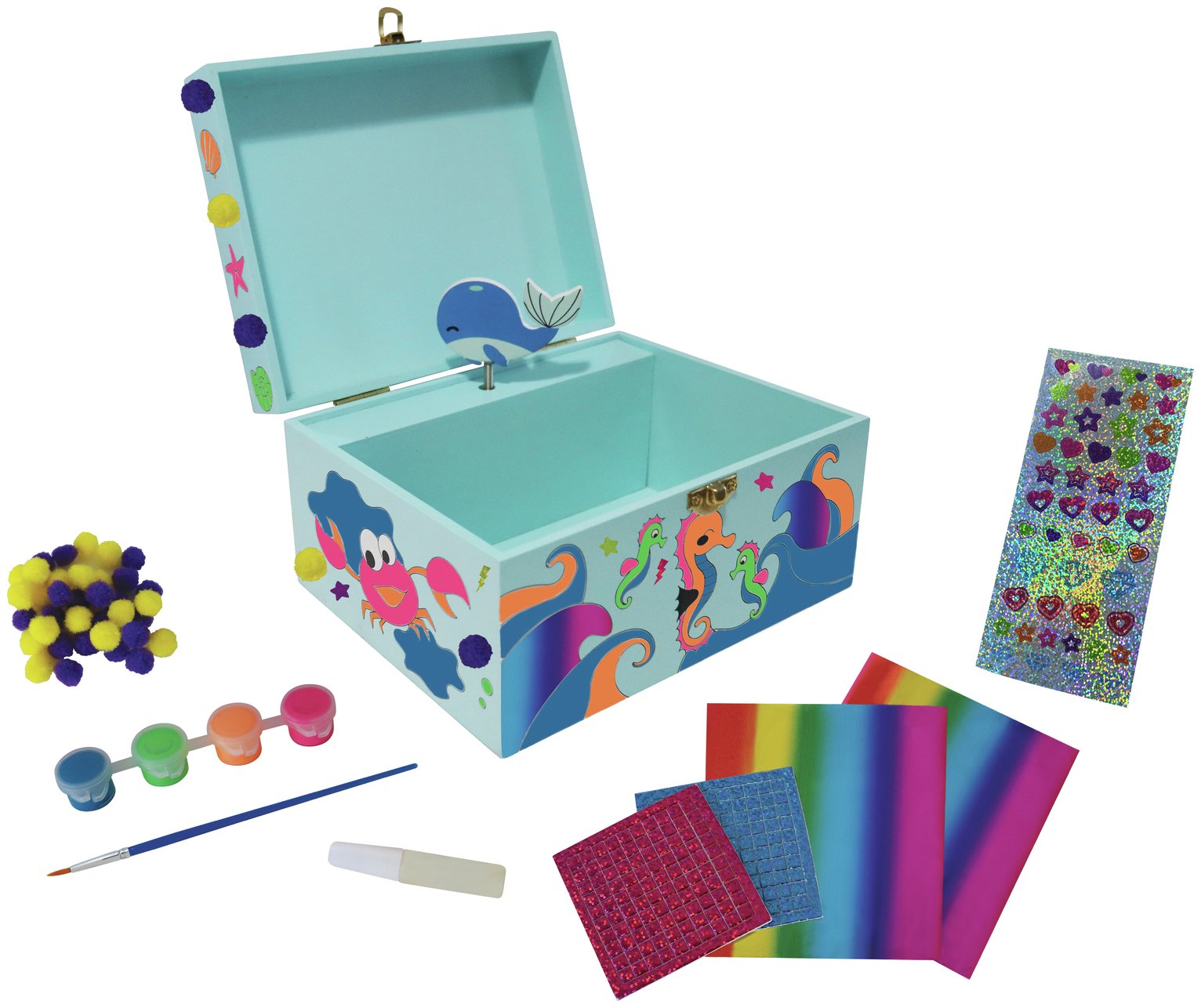 Chad Valley Be U Sea Friends Musical Jewellery Box