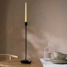 Habitat Extra Tall Metal Candle Stick - Black