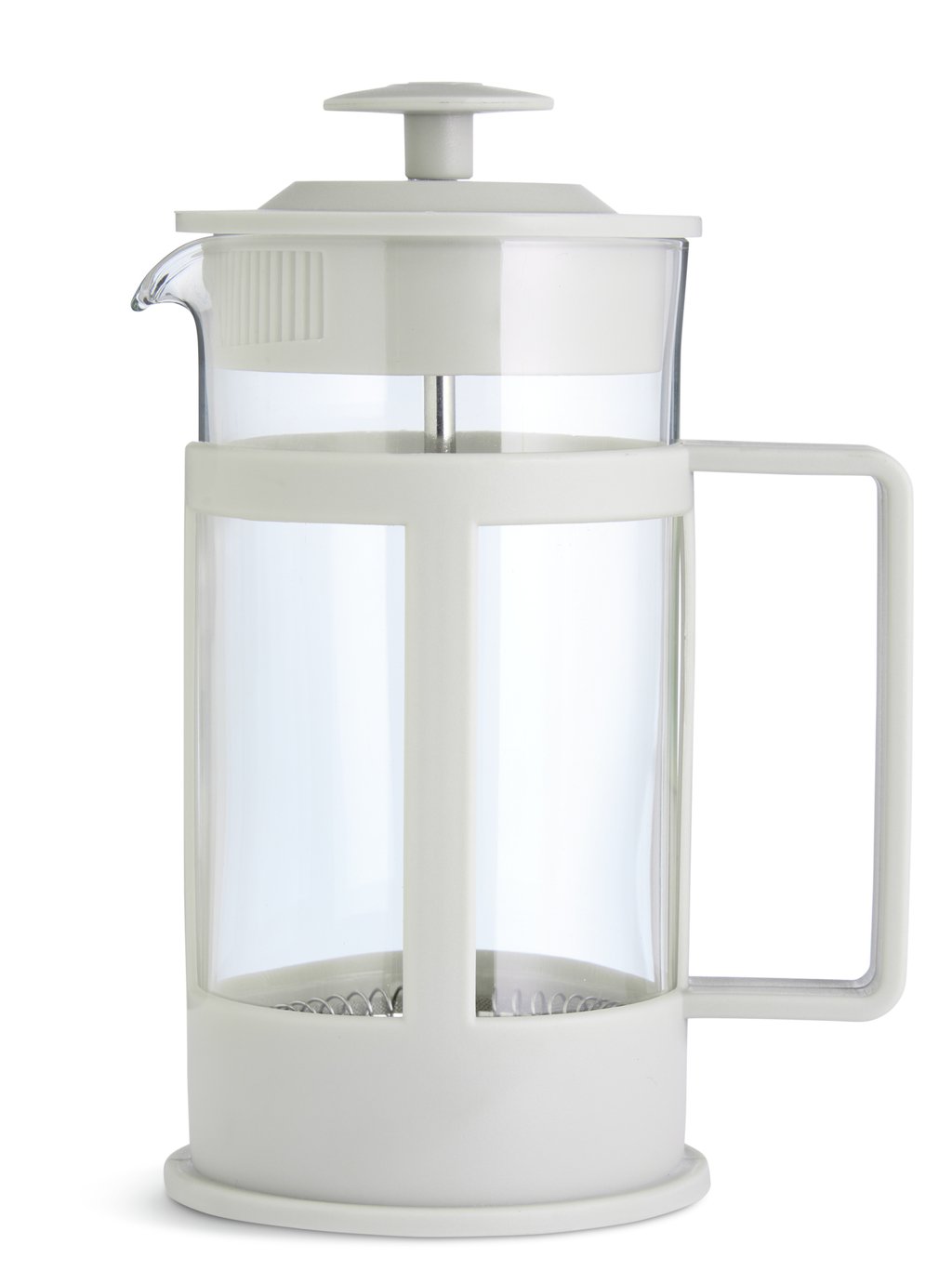 Habitat 3 Cup Plastic 350ml Cafetiere - Grey