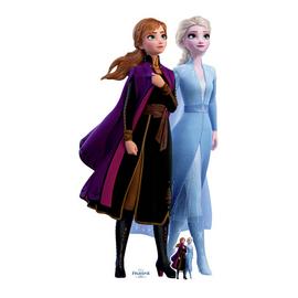 Star Cutouts Disney Frozen Anna Elsa Cardboard Cutout