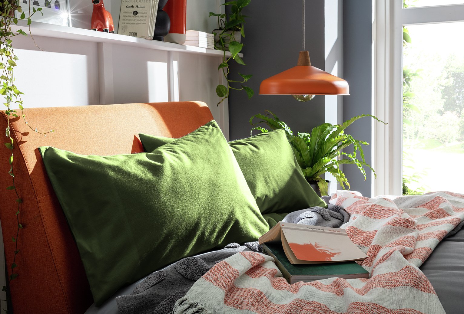 Habitat Soft and Cosy Brushed Cotton Pillowcase Pair