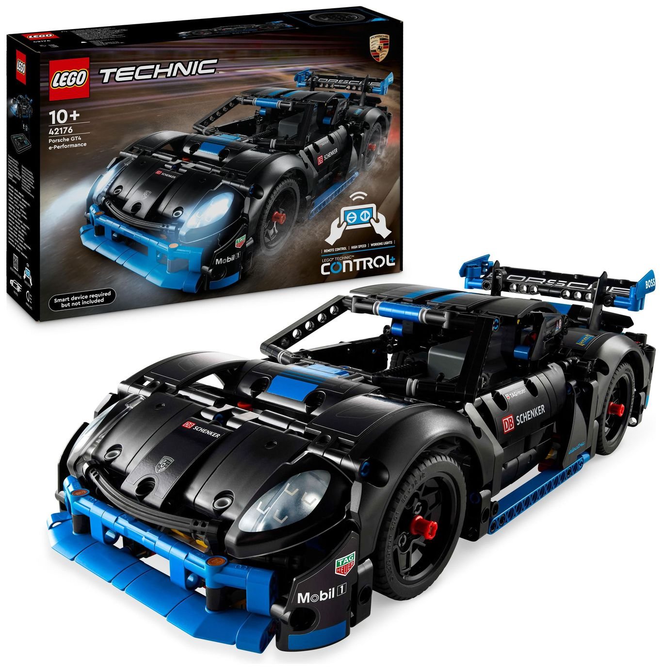 LEGO Technic Porsche GT4 e-Performance Race Car Toy 42176