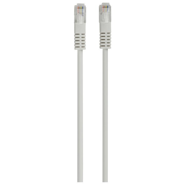 Buy 5m ADSL Modem Cable White Computer cables Argos - Main Image