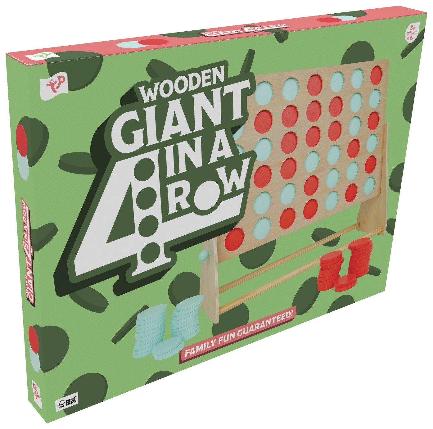 TP Giant Wooden 4-in-a-Row Game