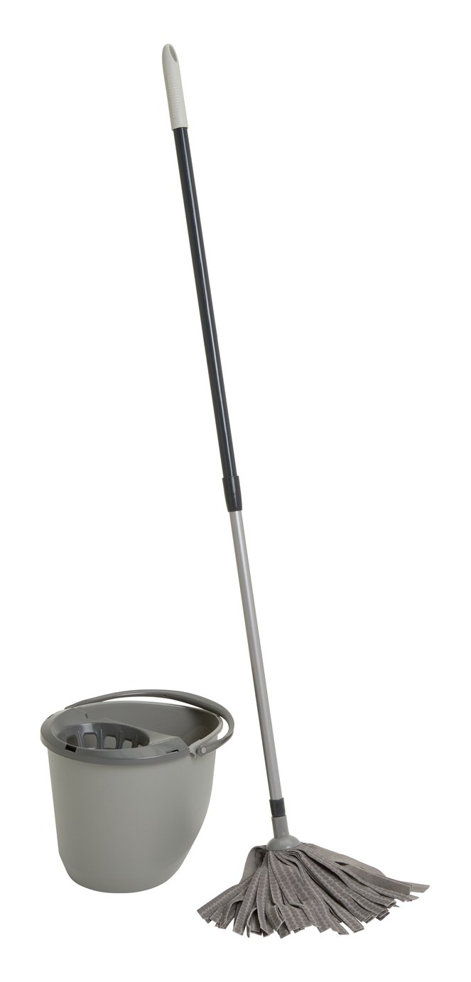 Argos Home Mop and Bucket Set