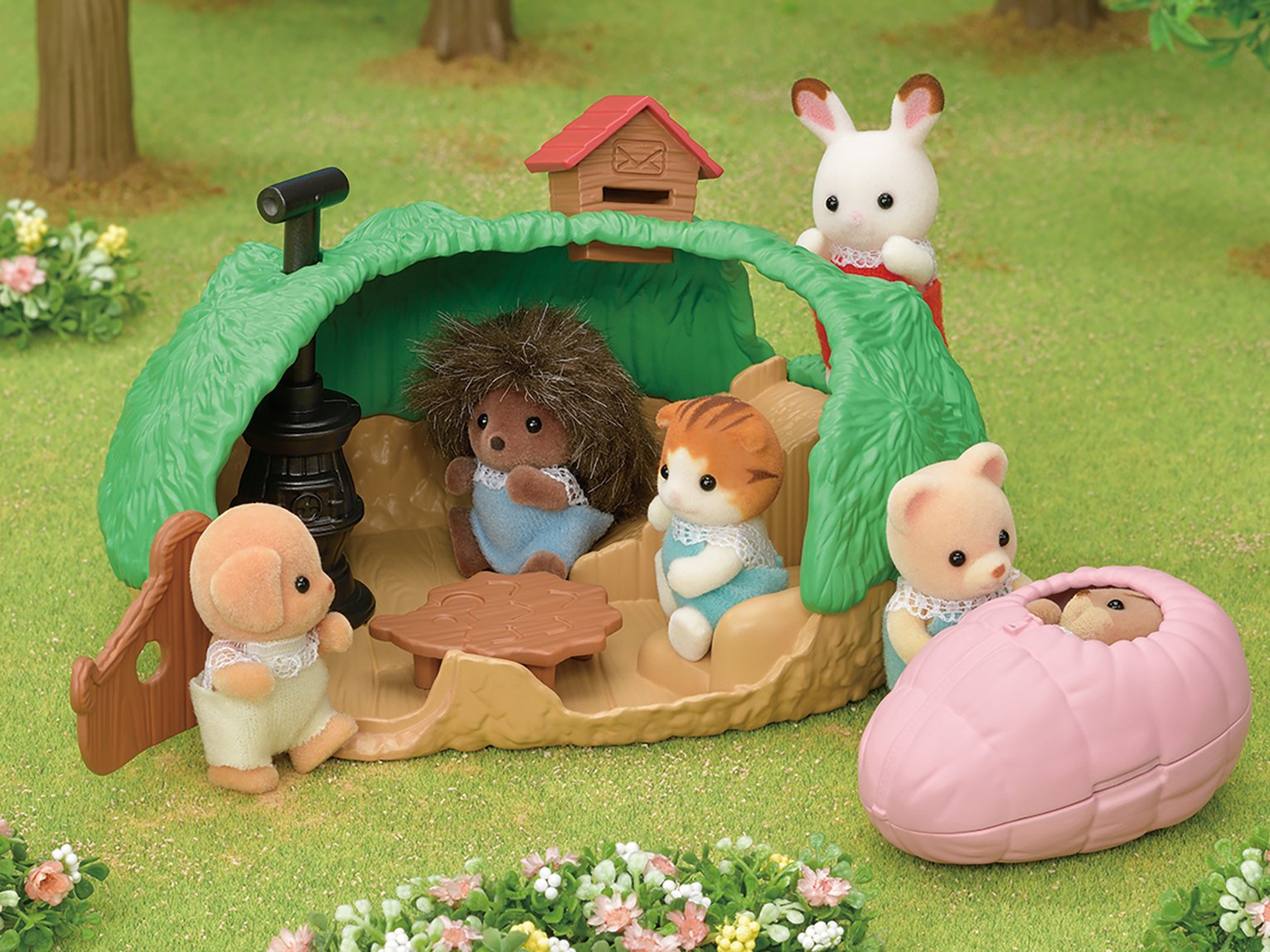 sylvanian families cedar terrace argos