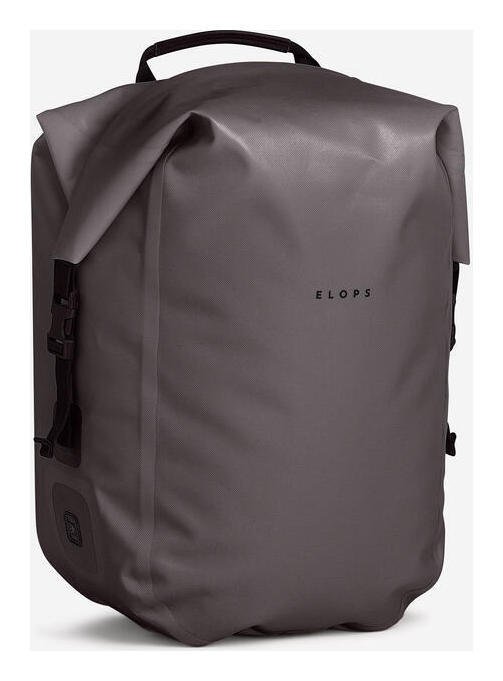 Decathlon 900 Waterproof Carrier Pannier 25L - Grey