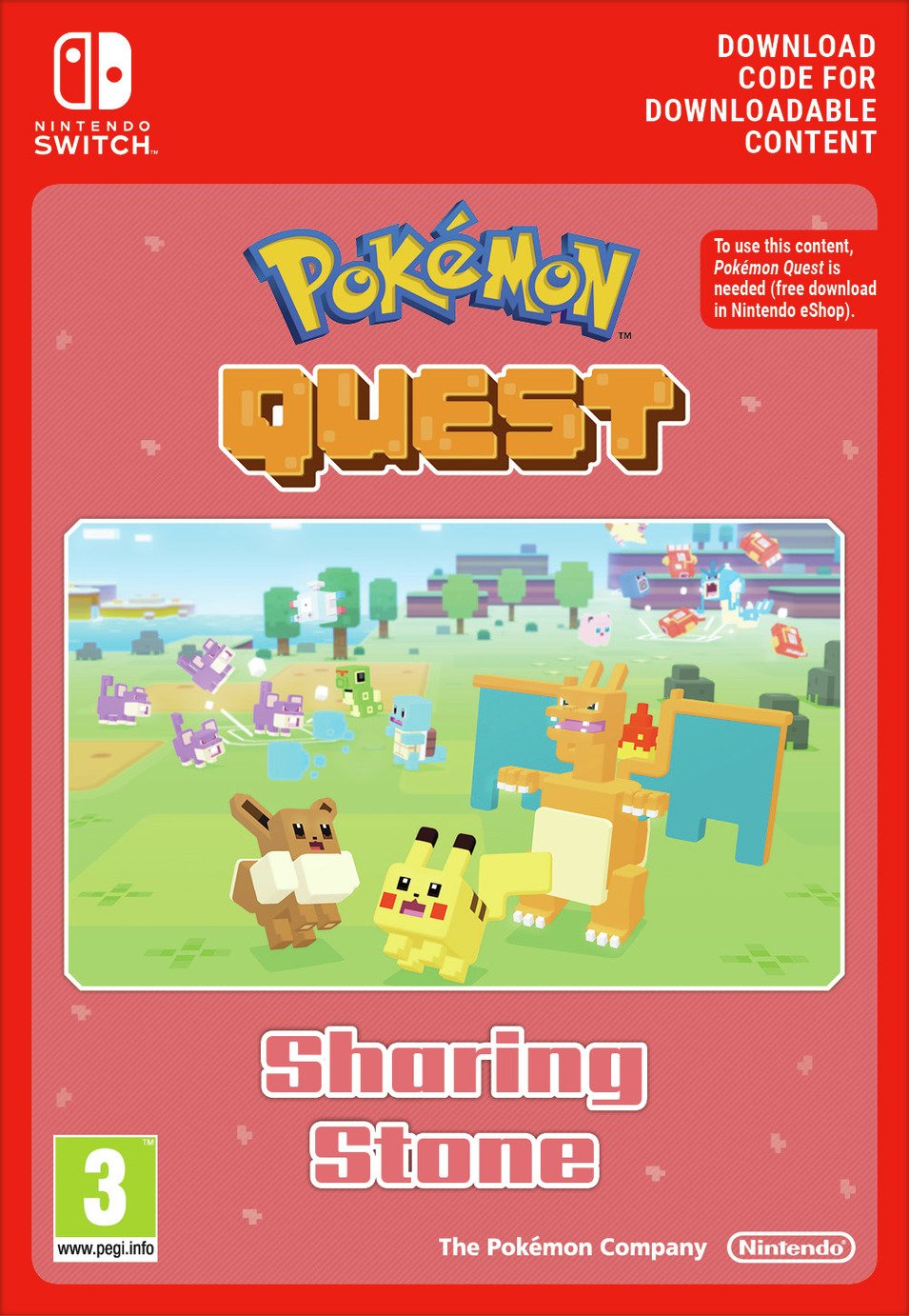 Pokemon Quest: Sharing Stone - Switch Game DLC