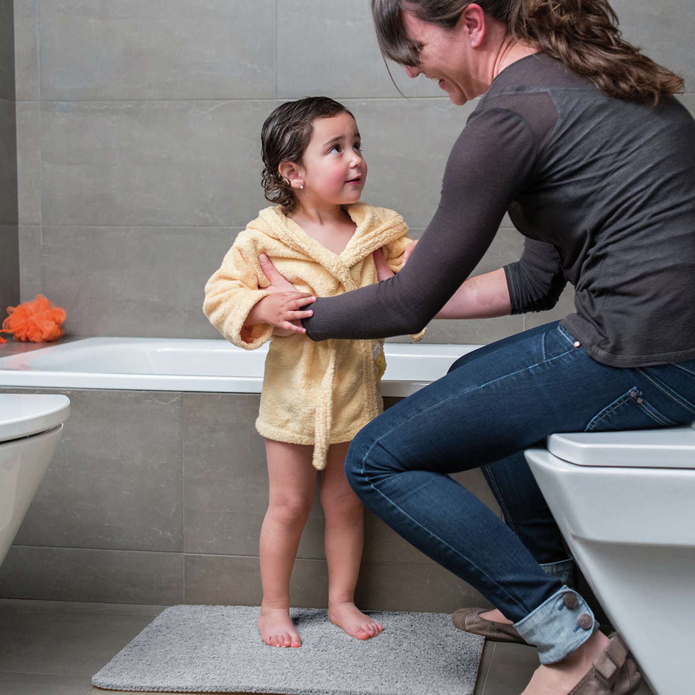 JML Hydro Wonder Bath Mat - Grey