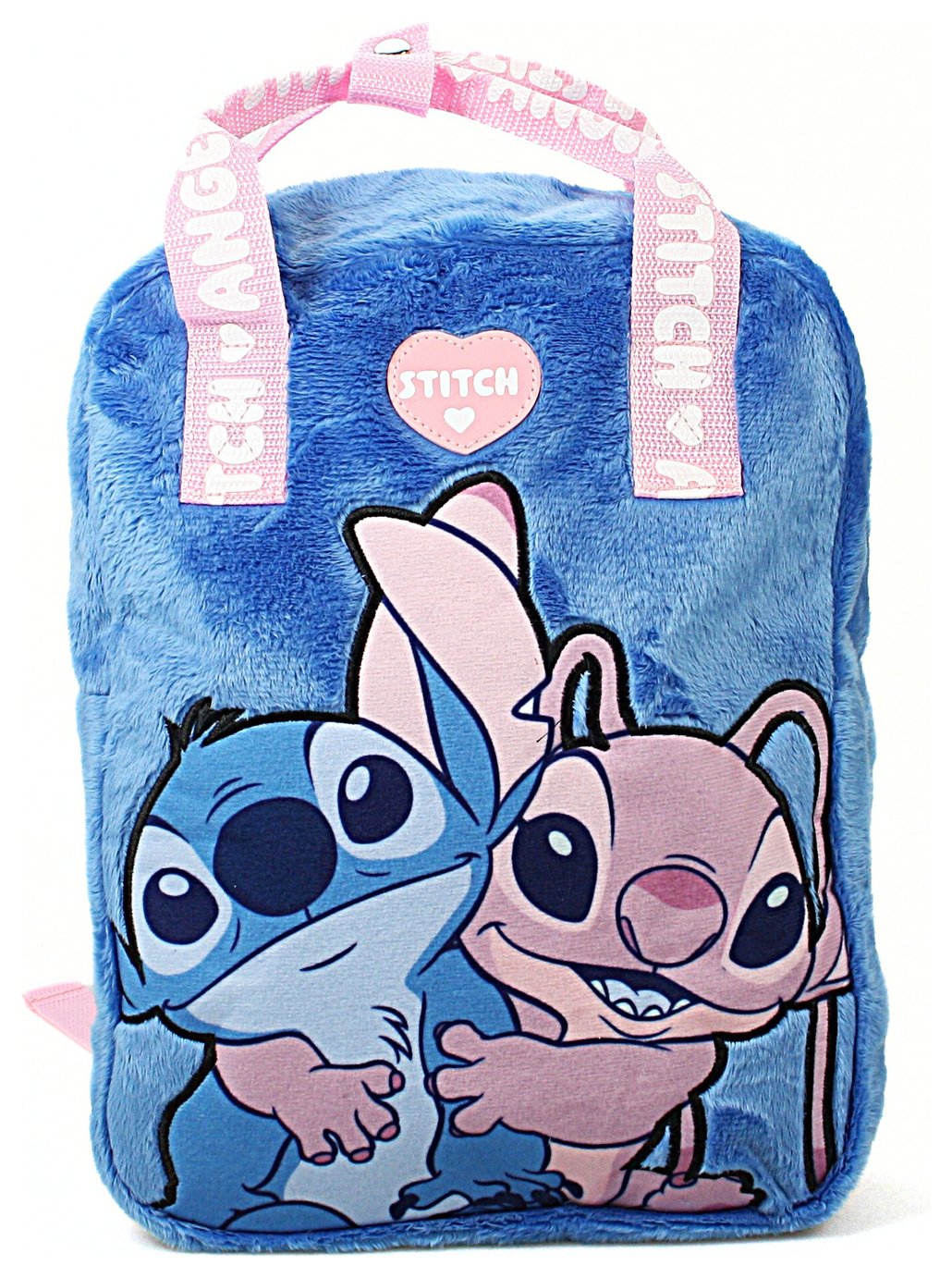 Disney Lili and Stitch 7.5L Kids Backpack - Blue and Pink