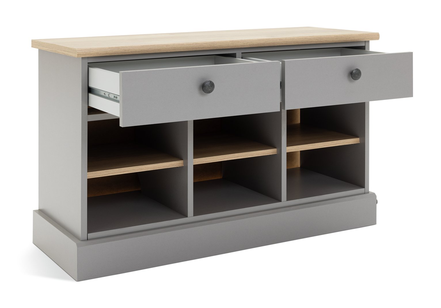 Argos Home Winchester Shoe Storage Bench - Grey