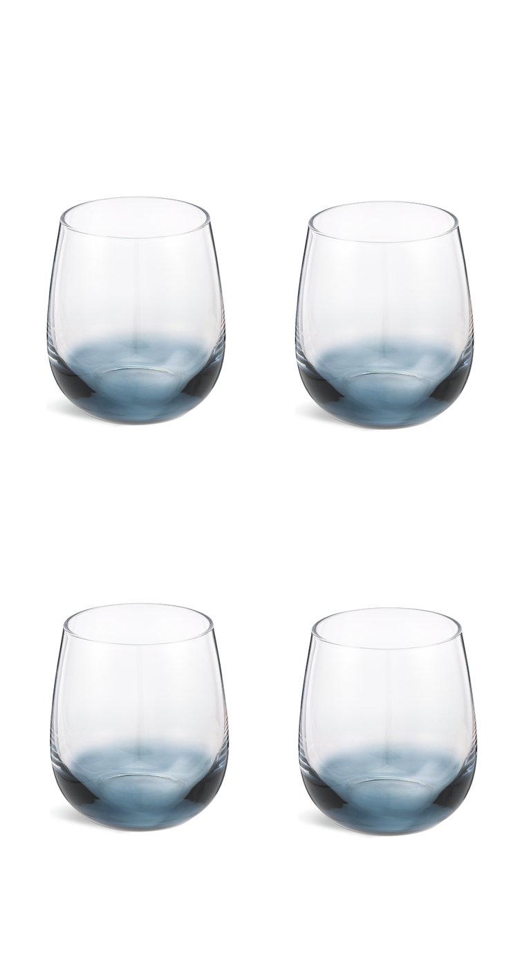 Habitat Set of 4 Tumbler Glasses
