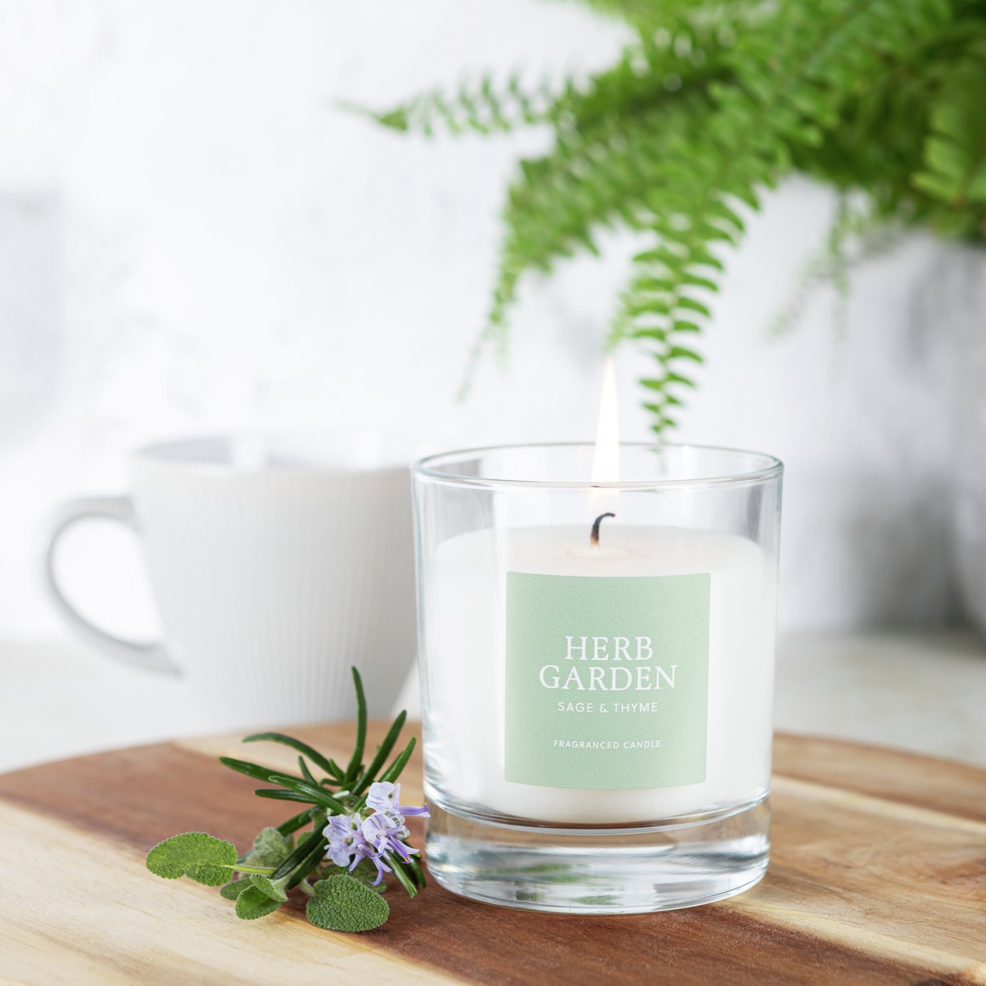 Wax Lyrical Candle - Herb Garden