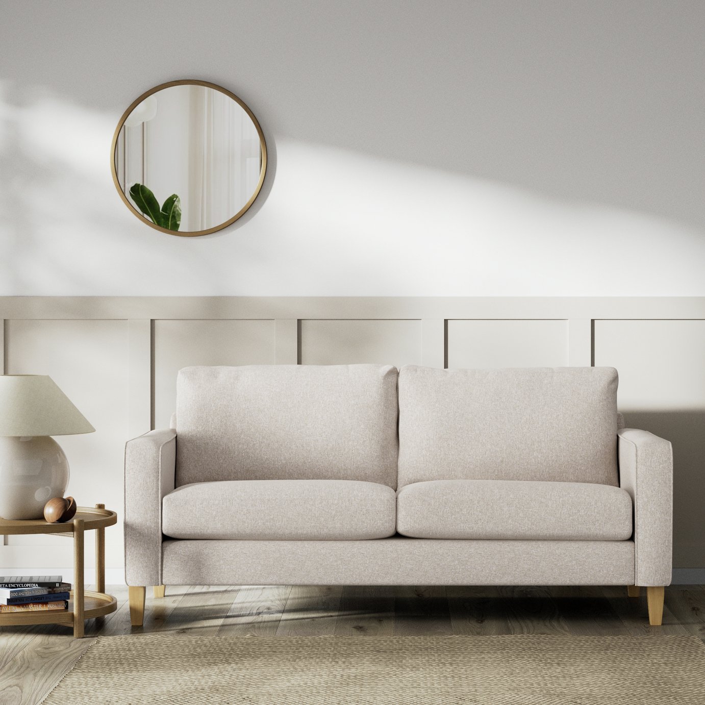Habitat Flint 3 Seater Sofa