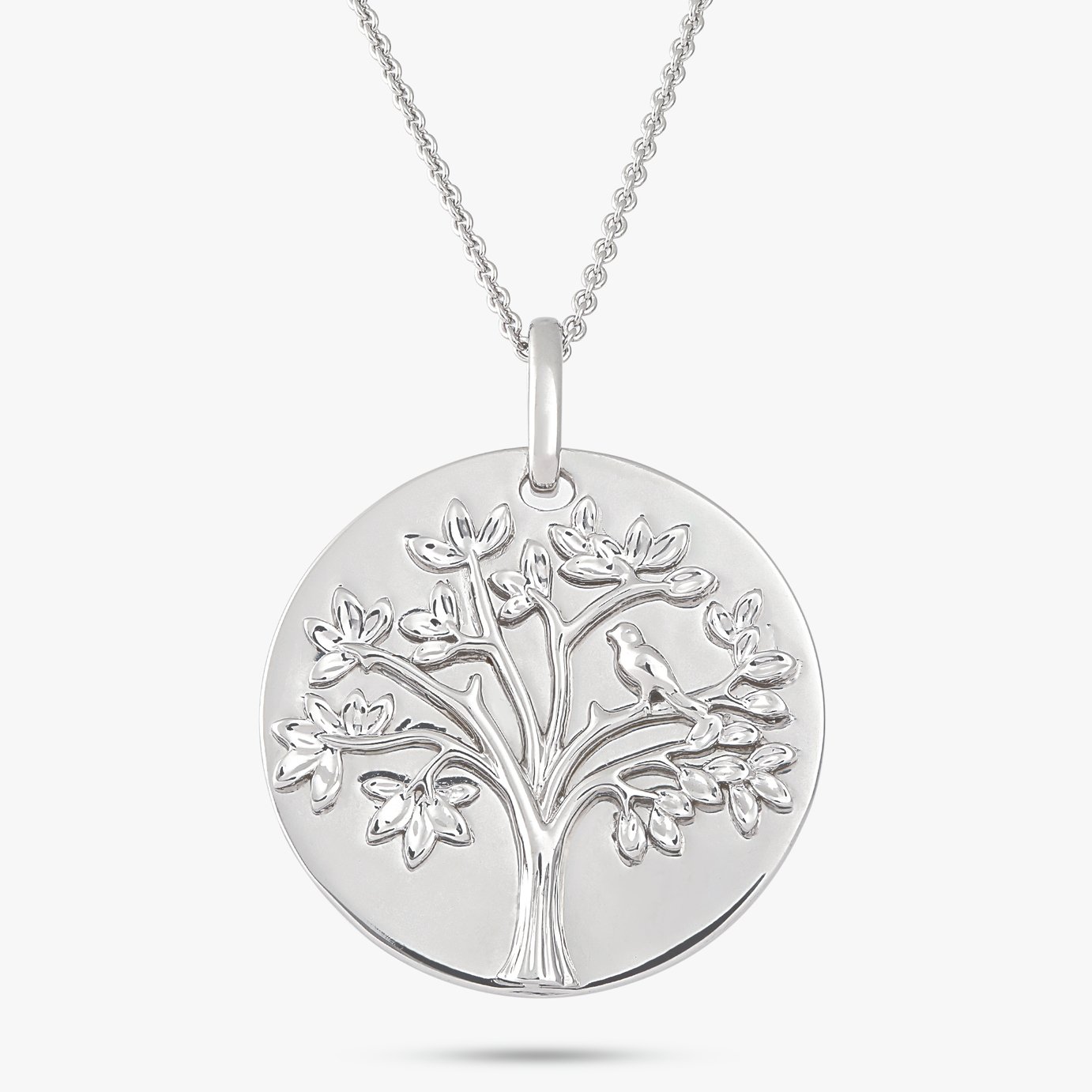 Revere Sterling Silver Tree of Life Pendant Necklace 