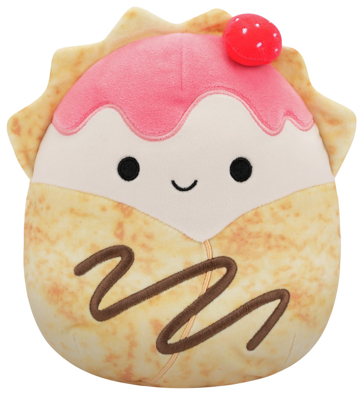 Squishmallows 7.5-Inch Gasten Strawberry Crepe Plush