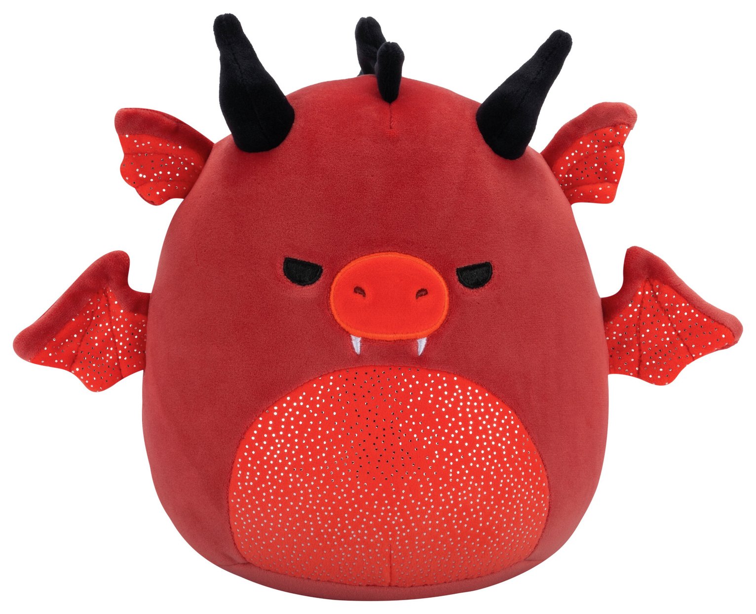Squishmallows 7.5-Inch Salami the Red Dragon
