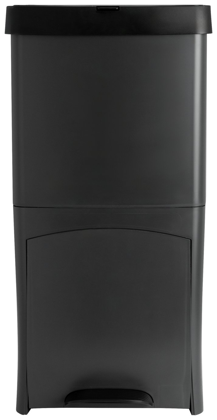 Argos Home 70 Litre Recycling Bin - Black