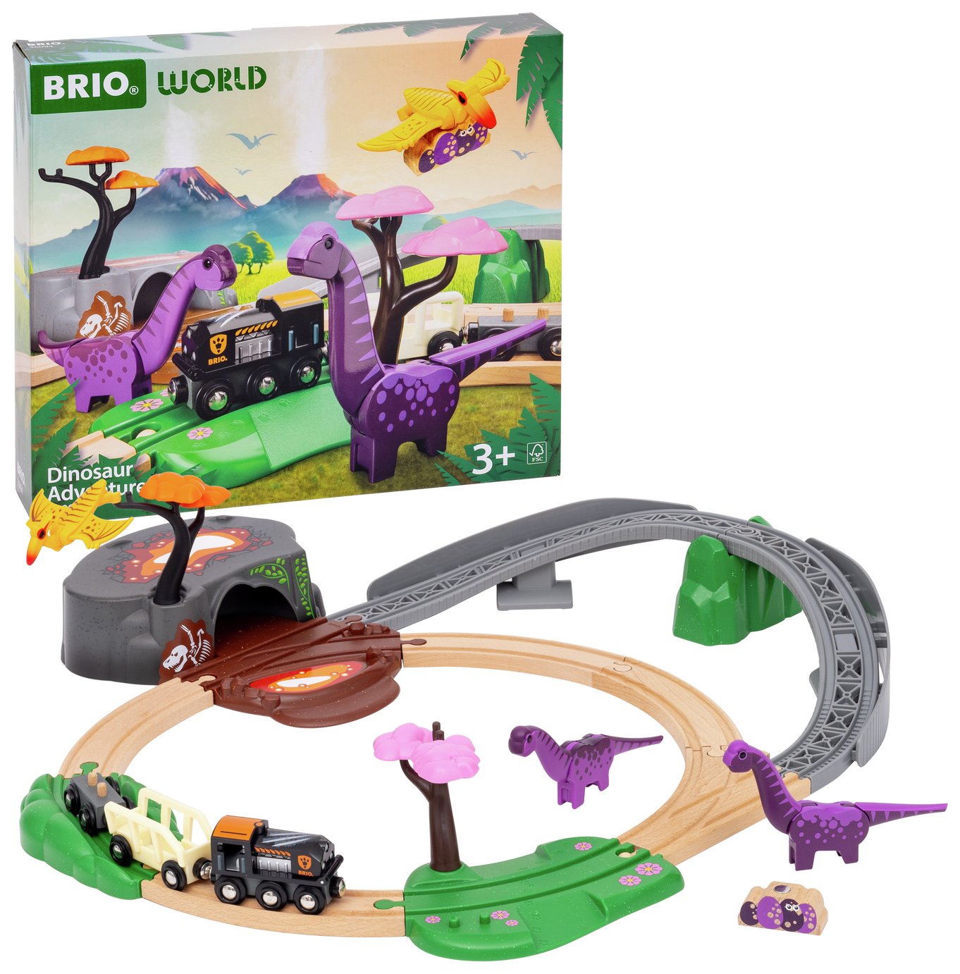 BRIO Dinosaur Adventure Set