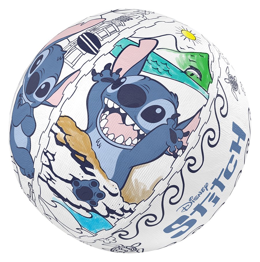 Ollyball Disney Stitch Indoor Colourable Play Ball