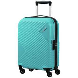 American Tourister Zakk Blue 4 Wheel Hard Cabin Case