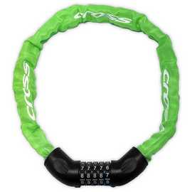 Cross Steel Kids Combination Bike Lock - Green
