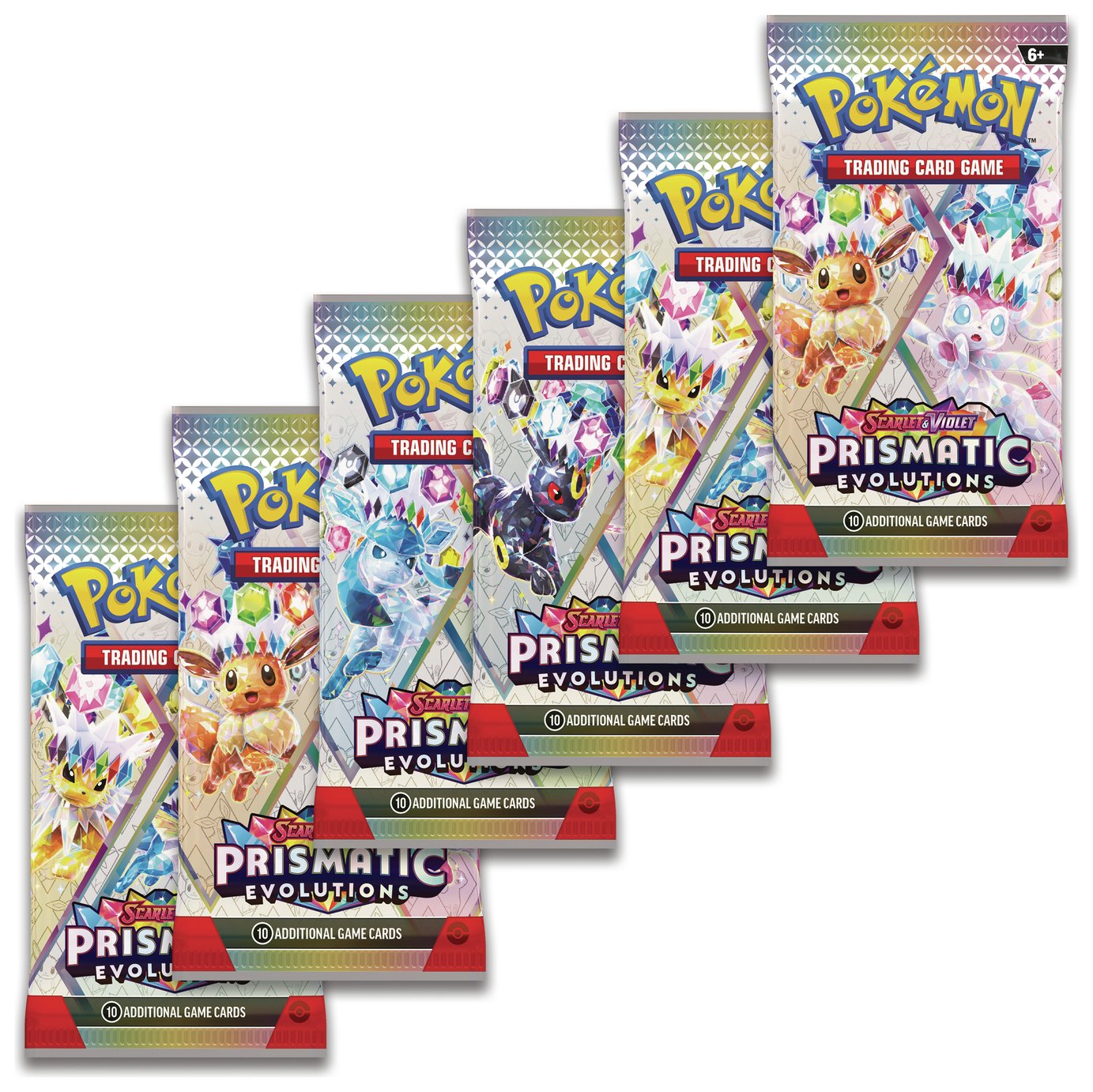 Pokémon SV Prismatic Evolution Booster Trading Card Bundle